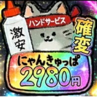 2980円 にゃんきゅっぱ